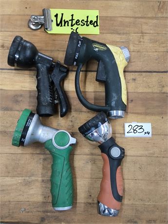 Lot 283 - Assorted hose nozzles