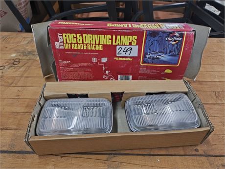 Lot 249 - Chieftain high intensity fog & driving lamps