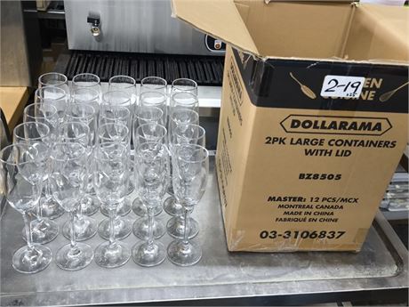 Lot 2-19-Wine Glasses