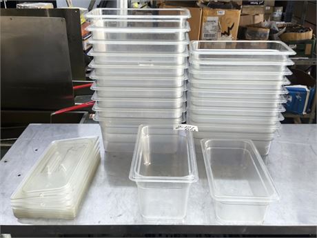 Lot 2-121 - Cambro Commercial Food Storage Containers and Lids