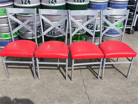 Lot 2-52 - Dinning Height Chairs