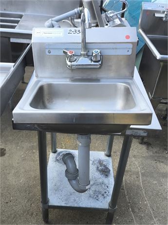 Lot 2-33-Stainless Steel Sink