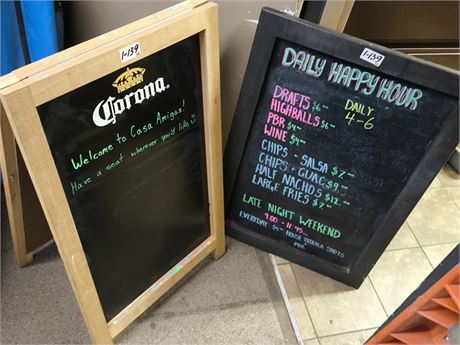 Lot 1-139 -  Sandwich Board
