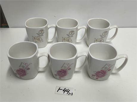 Lot 1-44 - Ceramic Mugs