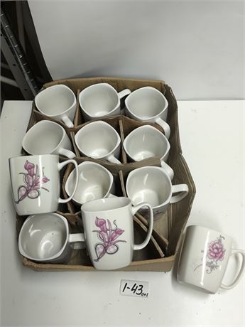Lot 1-43 - Ceramic Mugs