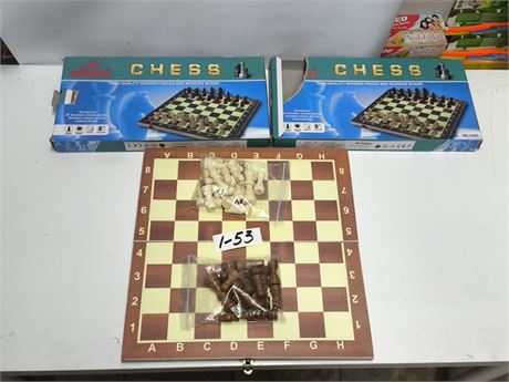 Lot 1-53 - Wooden Chess