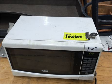 Lot 3-47 -  RCA Microwave Oven
