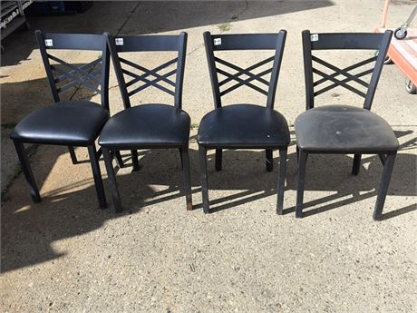 Lot 3-16 - Dinning Height Chairs