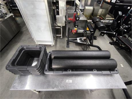 Lot 80 - XM Aerobic Stepper Set