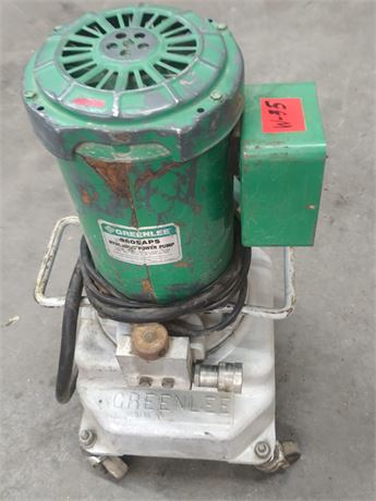 Lot - W-35 - Greenlee Pump 960SAPS