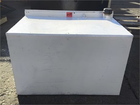 Lot - W-59 - White Steel Fuel Tank