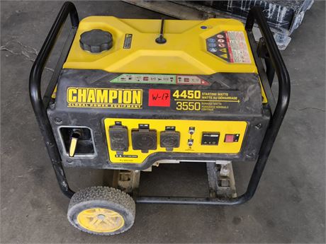 Lot - W-17 - Champion Portable Generaor