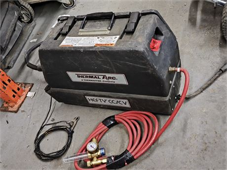 Lot - W-18 - Thermal Arc Hefty CC/CV Portable Wire Feeder