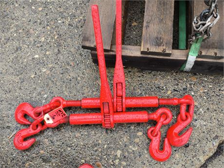 Lot - W - 103 - Ratchet Chain Load Binder