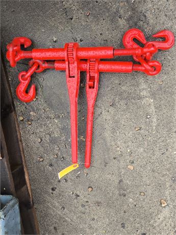 Lot - W - 102 - Ratchet Chain Load Binder
