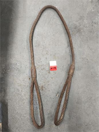Lot - W - 148 - Wire Rope Sling