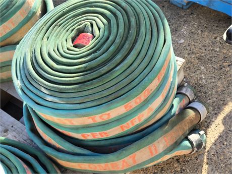 Lot - W-203 - Fire Hoses Hi-Combat II
